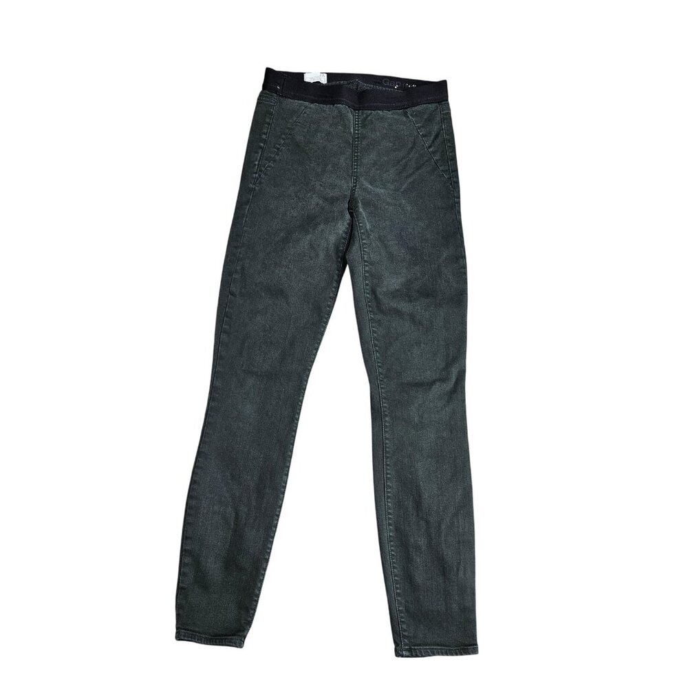 Gap‎ Resolution Pull-On Legging Womens 27 Green High Rise Stretch Denim Pants